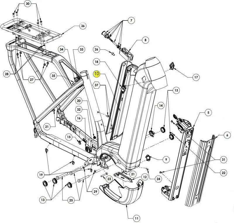 Cube Battery Cover Insert 19-04593 - 3364